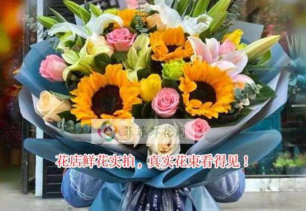 临沂郯城县花店鲜花实拍,临沂郯城县真实花束看得见!